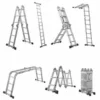 4by7 Aluminium Folding Ladder 28ft