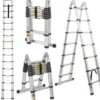 5.0M Double Telescopic Aluminium Ladder