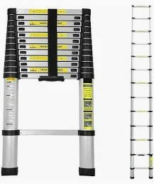 3.8M Aluminium Telescopic Ladder